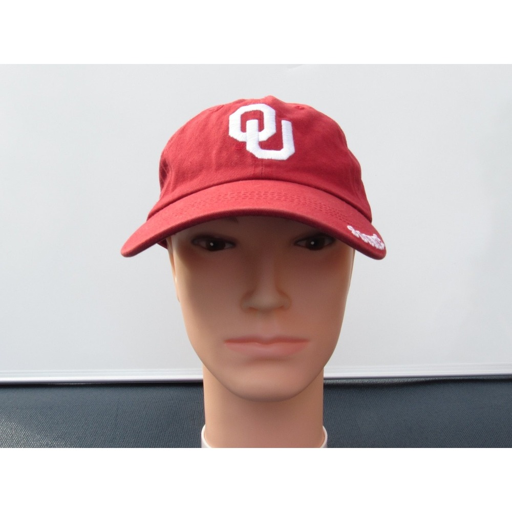 Oklahoma Sooners‎ Hat Captivating Headwear Men's One Size Adjustable Crimson Red